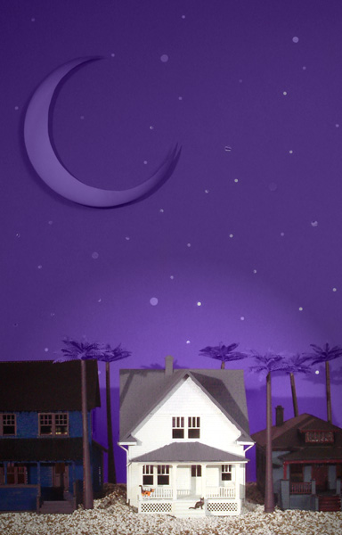 Glowing House